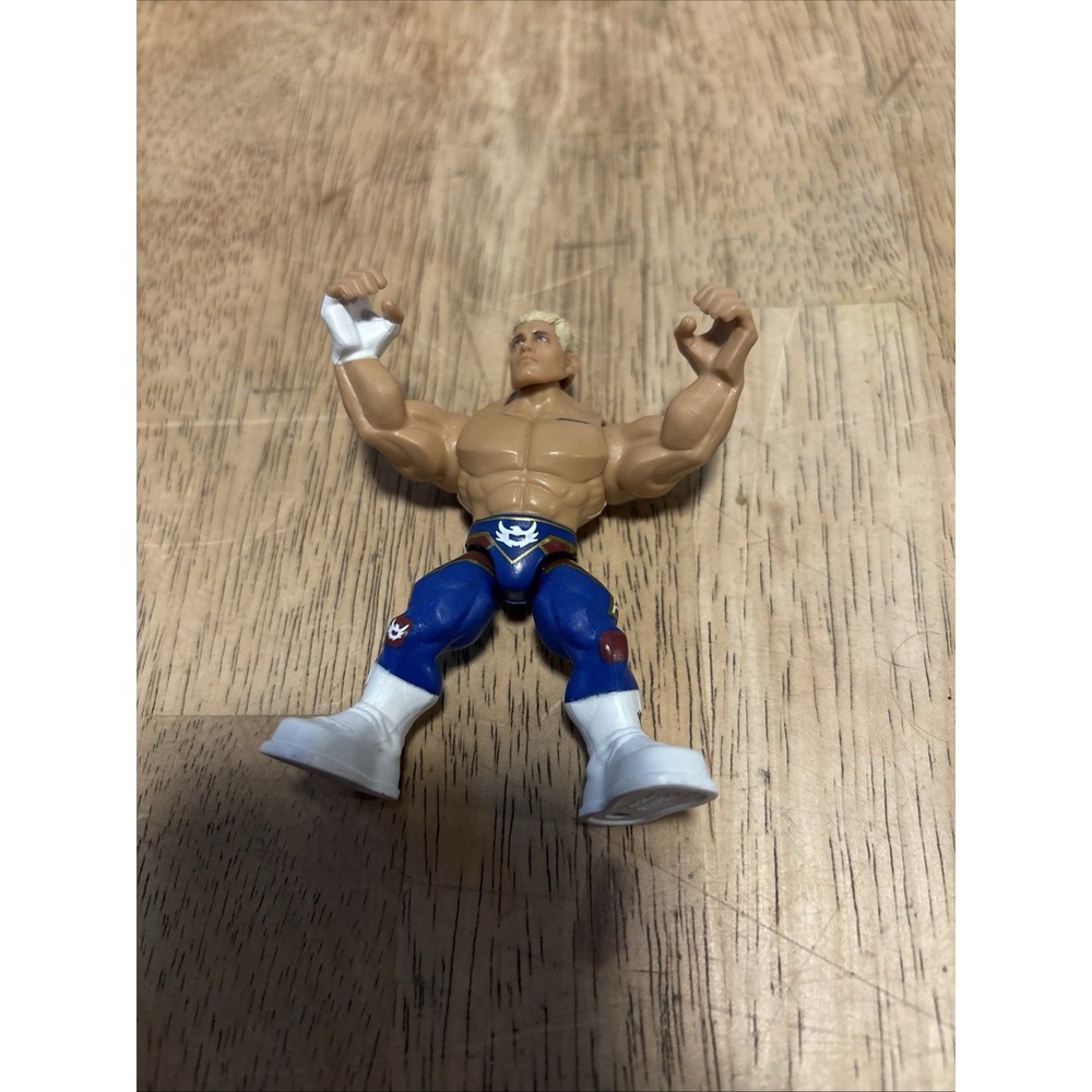 Mattel 2023 WWE Knuckle Crunchers Cody Rhodes 3.5" Action Figure